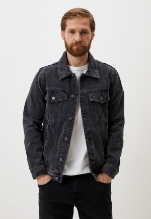 Куртка джинсовая Mossmore. Цвет: серый