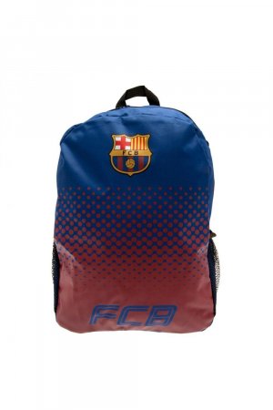 Рюкзак Fade Design с сетчатыми боковыми карманами FC Barcelona, синий BARCELONA