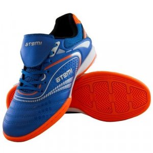 Бутсы футбольные Atemi SBA-005 Turf, оранжевый/голубой, размер 44 9853147 .. Цвет: оранжевый/оранжевый-голубой/голубой