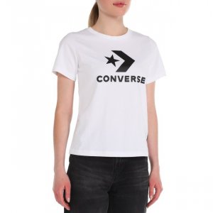 Футболка 10018569 Converse. Цвет: белый