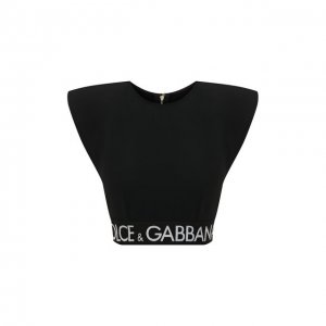 Топ Dolce & Gabbana. Цвет: чёрный