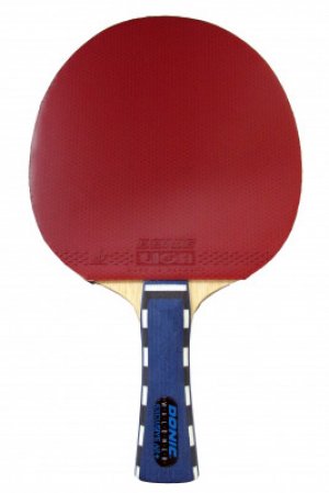 Ракетка для настольного тенниса DONIC Waldner Exclusive AR + Liga. Цвет: красный