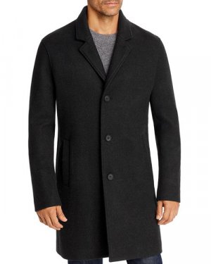 Однобортное верхнее пальто , цвет Black Cole Haan