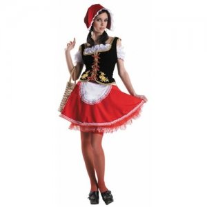 Карнавальные костюмы для взрослых Красная Шапочка, размер 48 Батик
