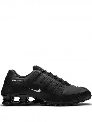 nike shox shoes black