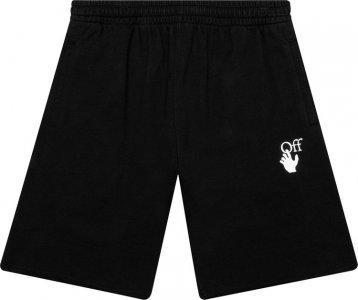 Спортивные шорты Marker Sweatshorts 'Black/Fuchsia', черный Off-White