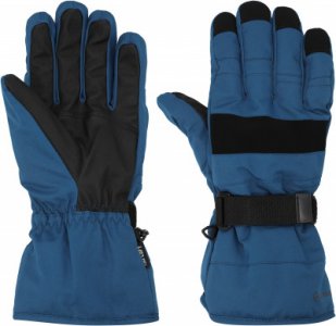 Перчатки мужские , размер 10 Glissade. Цвет: синий