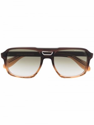 1394 aviator sunglasses Cutler & Gross. Цвет: коричневый