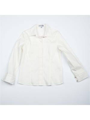 Блузка CIAO KIDS collection. Цвет: молочный
