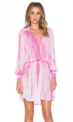 Платье-туника Z&L. Цвет: розовый