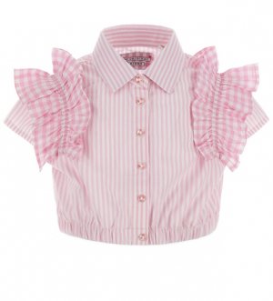 Блузка для девочки Original Marines. Цвет: розовый