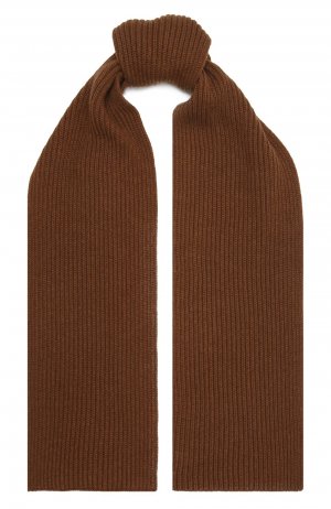 Кашемировый шарф Moorer. Цвет: коричневый