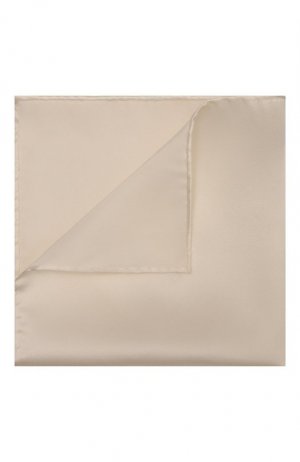 Шелковый платок Stefano Ricci. Цвет: белый