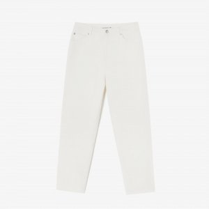 Женские джинсовые брюки [белые] Lacoste