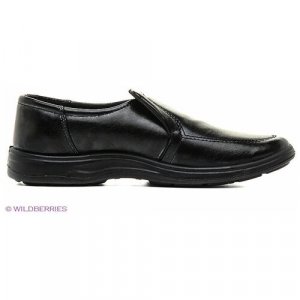 Туфли , демисезонные, полнота G, анатомическая стелька, размер 44, черный ШК обувь. Цвет: черный
