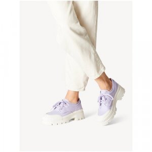 Ботинки дерби , размер 39, фиолетовый Tamaris. Цвет: фиолетовый