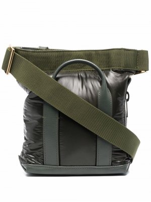 Поясная сумка sacai. Цвет: зеленый
