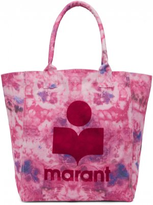 Розовая сумка-тоут Yenky Isabel Marant