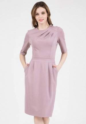 Платье Olivegrey HANKY. Цвет: розовый