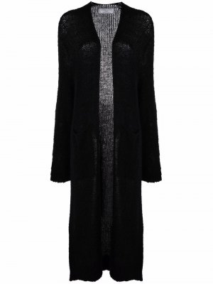 Кардиган-пальто с драпировкой Société Anonyme. Цвет: черный