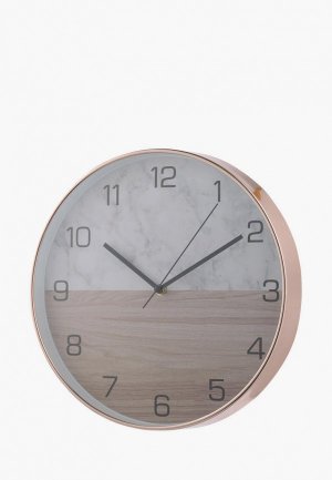 Часы настенные Decogallery. Цвет: коричневый