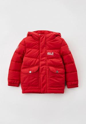 Куртка утепленная Jack Wolfskin SNOW FOX JACKET. Цвет: красный