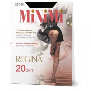 Колготки Regina, 20 den, 3 шт., серый MiNiMi. Цвет: черный