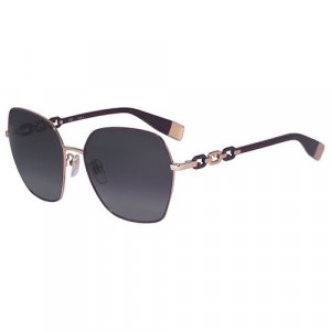 Солнцезащитные очки , черный FURLA. Цвет: бесцветный/прозрачный