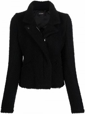 Фактурная байкерская куртка Graziae Isabel Marant. Цвет: черный