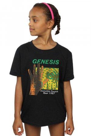 Хлопковая футболка Invisible Touch Tour , черный Genesis