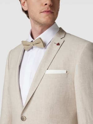 Комплект из галстука-бабочки и нагрудного платка модель Пэкстон, песочный CG - CLUB of GENTS