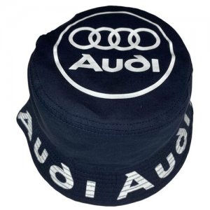 Панама Audi, размер 54-58, синий AUDI. Цвет: черный