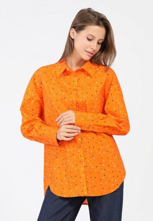 Рубашка Niv. Цвет: оранжевый