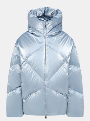 Утепленная куртка ORSA Couture. Цвет: голубой