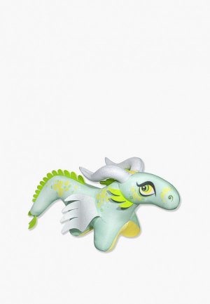 Игрушка мягкая Штучки, к которым тянутся ручки игрушка-антистресс Дракон Искорка. Цвет: зеленый