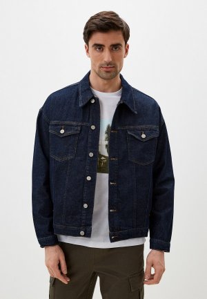 Куртка джинсовая Concept Club. Цвет: синий