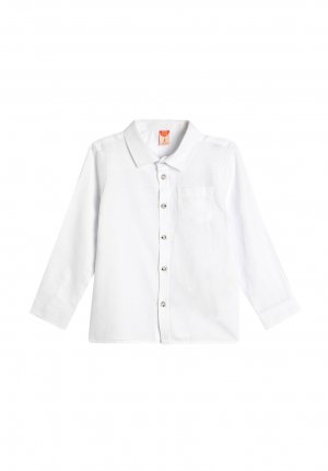 Рубашка BASIC LONG SLEEVE BUTTON DETAIL , цвет white Koton