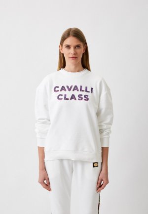 Свитшот Cavalli Class. Цвет: белый