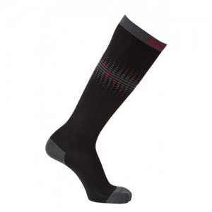 Носки BAUER 2022-23 Essential Tall Skate (US:XL). Цвет: красный/черный/серый