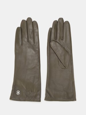 Кожаные перчатки ORSA. Цвет: хаки