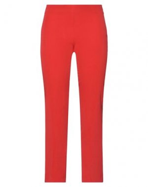 Повседневные брюки KATE BY LALTRAMODA. Цвет: красный