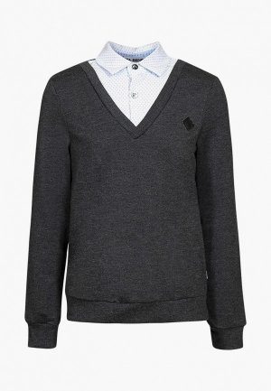 Пуловер Nota Bene. Цвет: серый