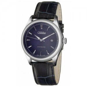 Наручные часы Традиция 1860083/300-8215, синий, серебряный Слава. Цвет: синий
