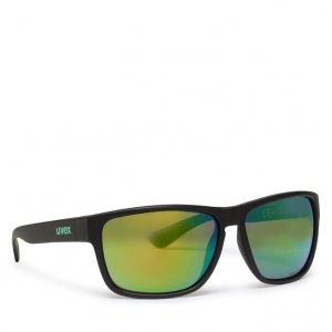 Солнцезащитные очки LglCv, зеленый/черный Uvex