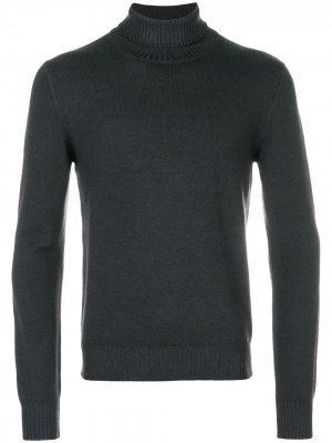 Пуловер с отворотной горловиной D4.0. Цвет: серый