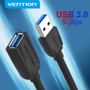USB-удлинитель USB 2.0 3.0 Удлинительный кабель для компьютерного ТВ 1 м 2 3 Vention