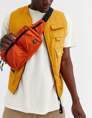 Оранжевая сумка через плечо в стиле милитари Fort Spring-Оранжевый Dickies