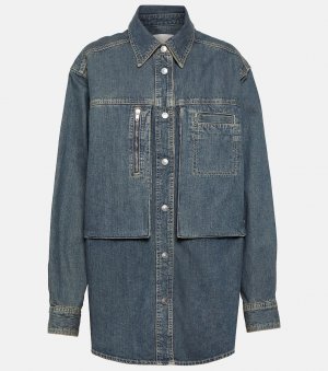Жемчужная джинсовая куртка , синий Isabel Marant