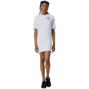 Платье NB Athletics Artist Pack Dress Женщины WD21550-WT L New Balance. Цвет: белый