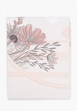 Скатерть Demodecor Watercolor flowers-8, 140х210. Цвет: бежевый